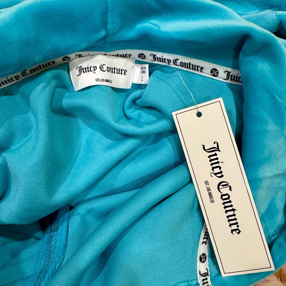 Juicy Couture Luxe Velour Pullover
Hoodie Tracksuit in Size L - Picture 8 of 16